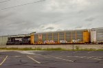 NS GP38-2 High nose Locomotive in the yard